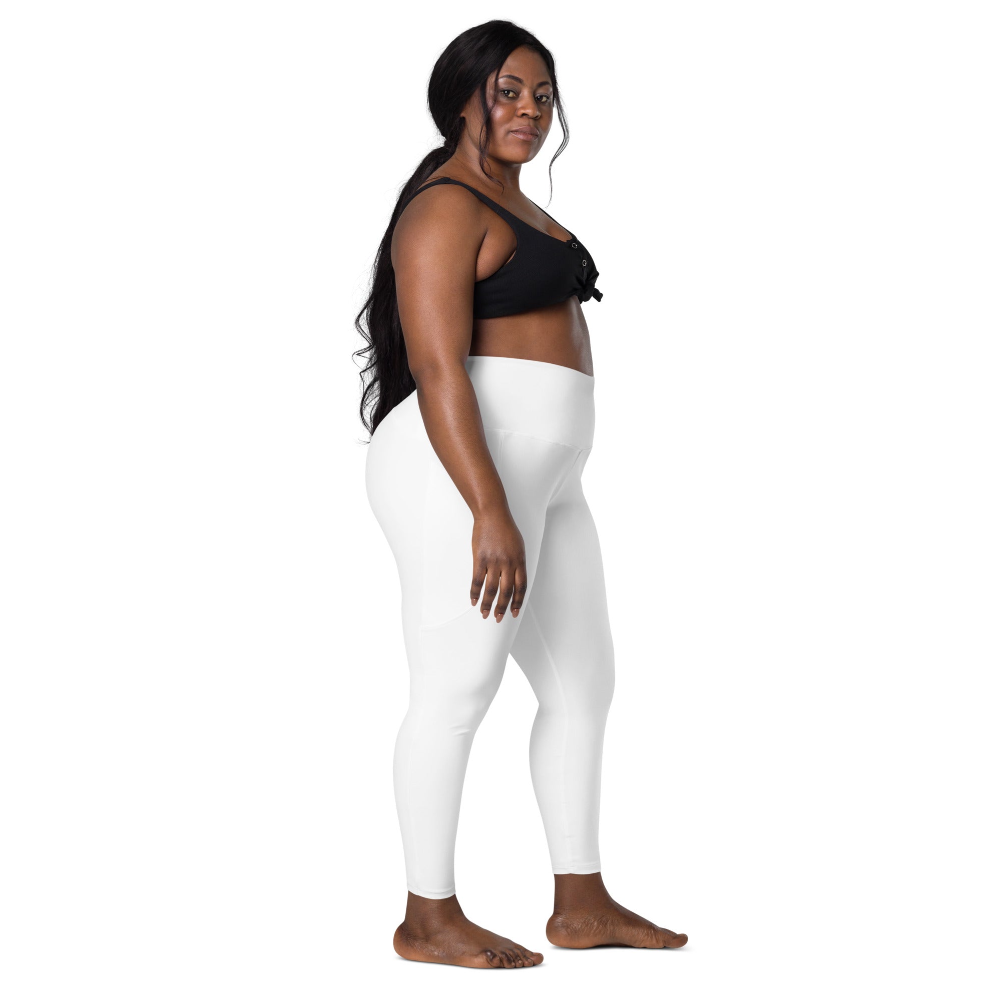 Snow White Leggings with Pockets | All Sizes